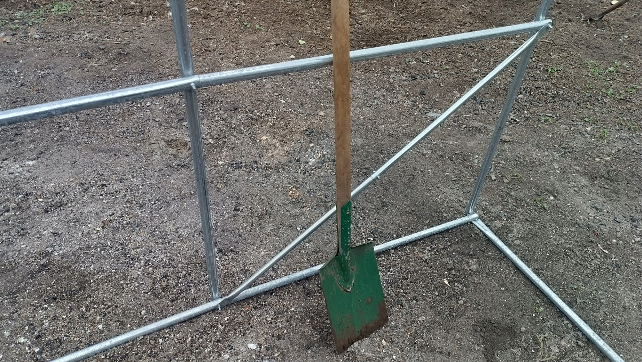 Tunel Foliowy 2,5x4 BIAŁY MOCNY OCYNKOWANY 10m2