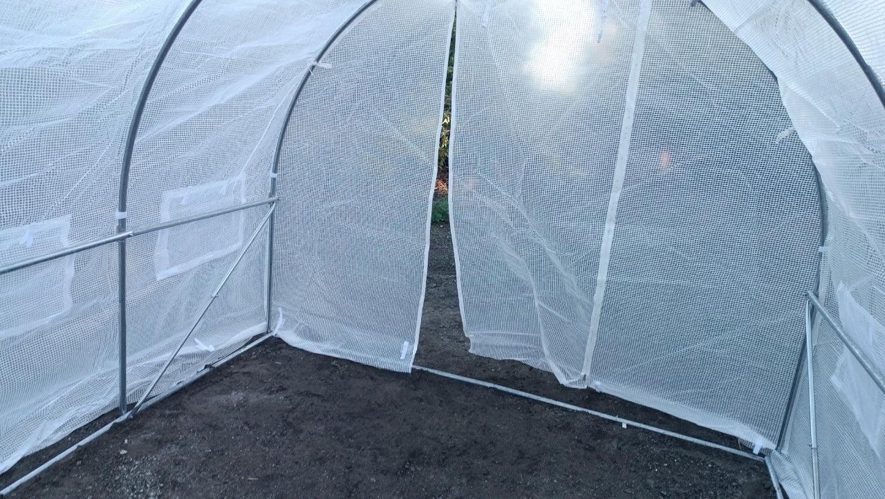 Tunel Foliowy 2,5x4 BIAŁY MOCNY OCYNKOWANY 10m2