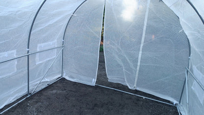 Tunel Foliowy 2,5x4 BIAŁY MOCNY OCYNKOWANY 10m2