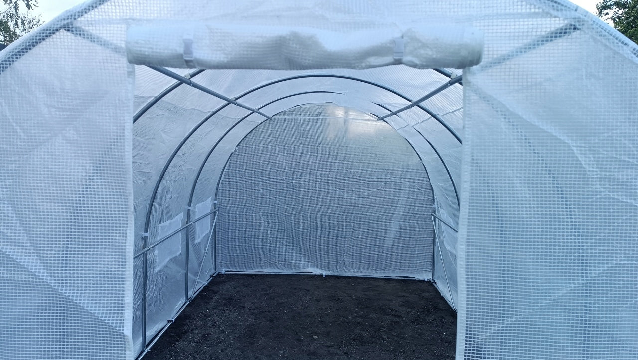 Tunel Foliowy 2,5x4 BIAŁY MOCNY OCYNKOWANY 10m2