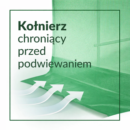 folia zamienna na tunel ogrodowy 3x2m zielony zdjecie 10