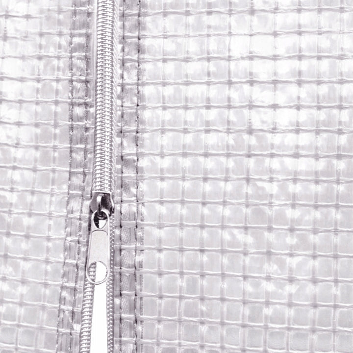 Tunel Foliowy 3x2 BIAŁY 25mm OCYNKOWANY 6m2 2 wejścia