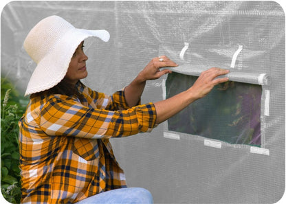 Tunel Foliowy 2,5x4 BIAŁY MOCNY OCYNKOWANY 10m2