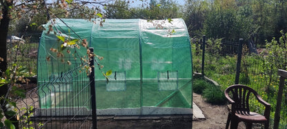 tunel foliowy ogrodowy zielony 2x3,5m ocynkowany zdjecie 13