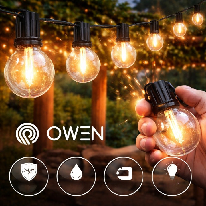 girlanda LED ogrodowa zewnetrzna 9m zdjecie 6